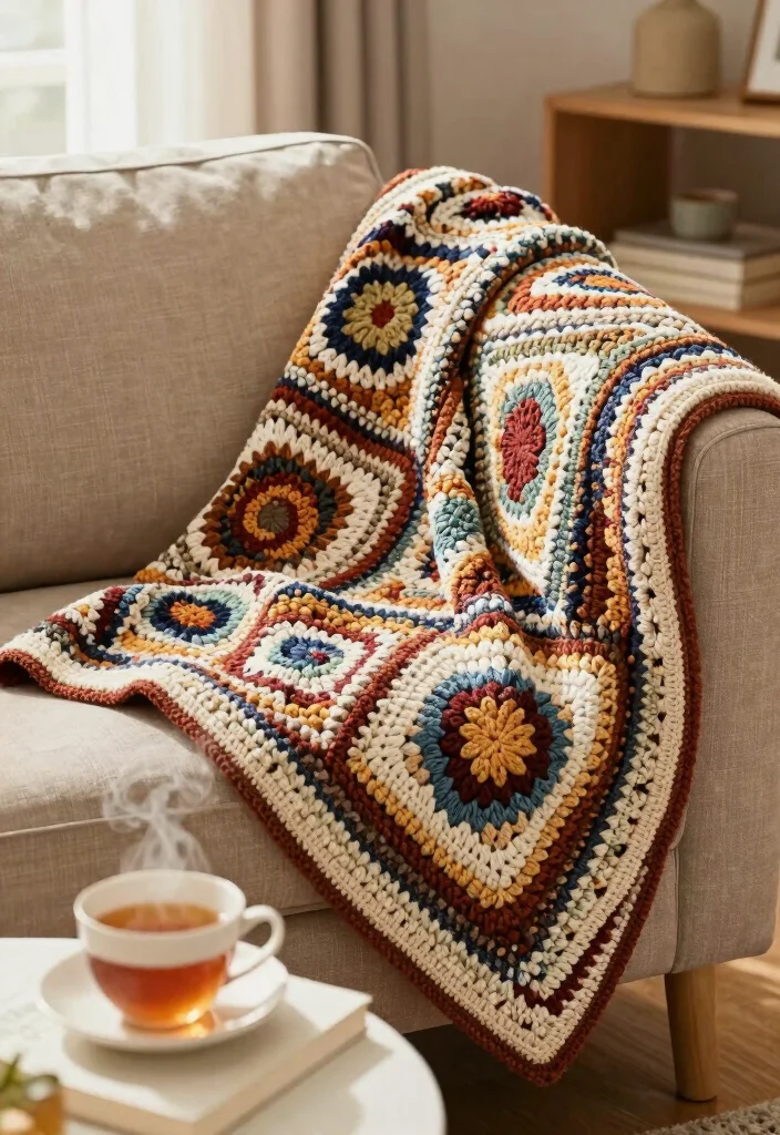 19 Thoughtful Crochet Gifts for Men: Handmade and Practical - 6. Blanket 1