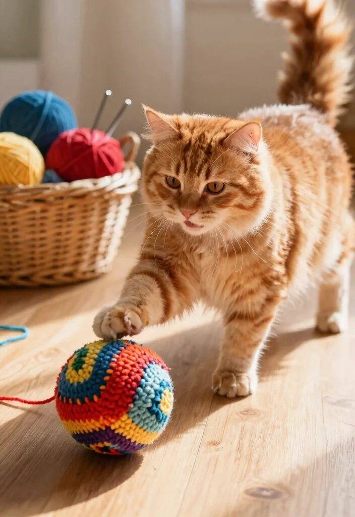 20 Adorable Cat Crochet Patterns: A Free Guide for Animal Lovers - 2. Cute Cat Balls 1