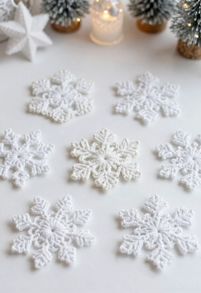 Christmas Crochet Patterns: Your Free Guide to Festive Handmade Decor - 9. Crochet Snowflakes for Decoration 1