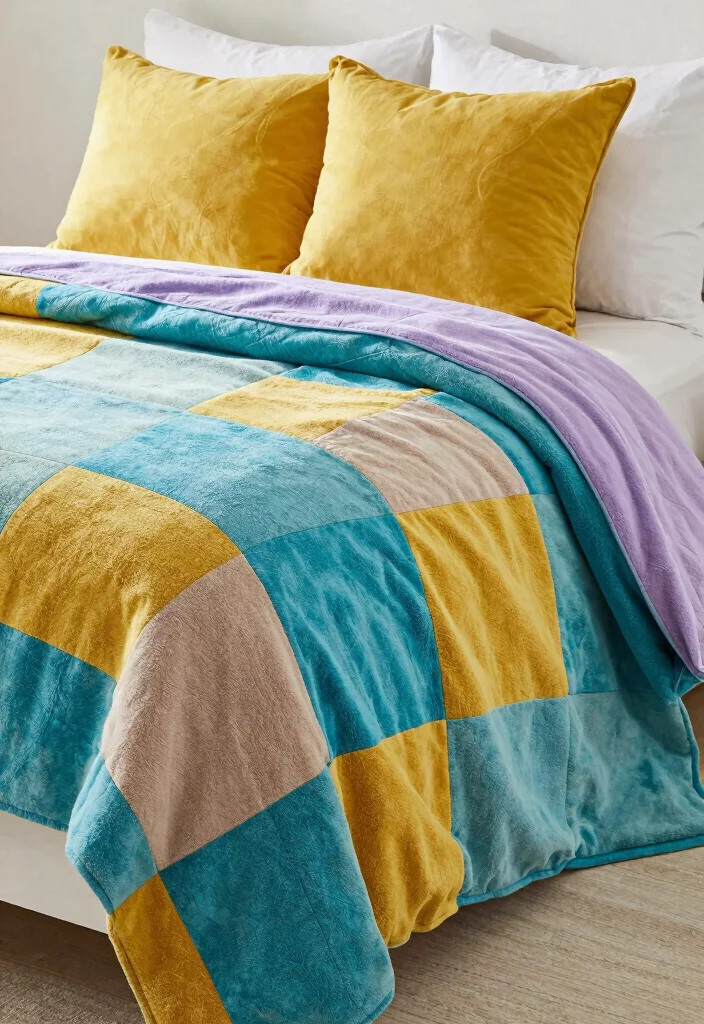 Crochet Afghan Patterns: Free Guide to Cozy Blanket Making with 18 Timeless Design Ideas - 3. Color Block Afghan 1