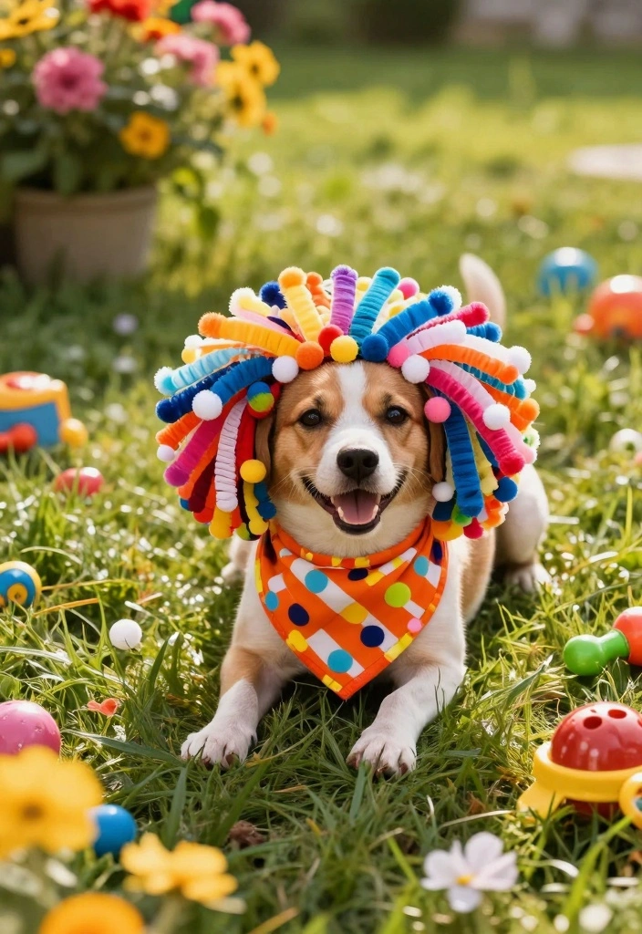 Crochet Bandana Pattern: Free Guide for Modern Accessories with 17 Trendy Style Ideas - 10. Whimsical Pom-Pom Bandana 1