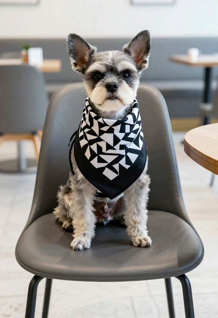 Crochet Bandana Pattern: Free Guide for Modern Accessories with 17 Trendy Style Ideas - 13. Geometric Pattern Bandana 1