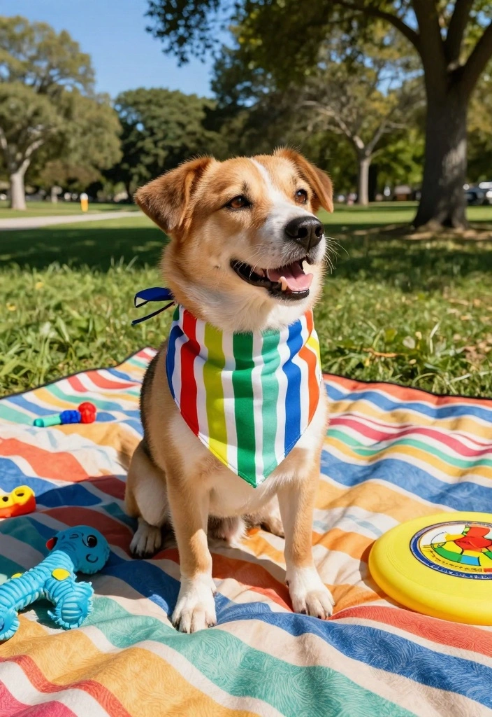 Crochet Bandana Pattern: Free Guide for Modern Accessories with 17 Trendy Style Ideas - 3. Sporty Striped Bandana 1