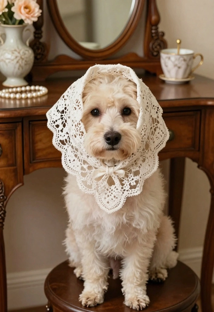 Crochet Bandana Pattern: Free Guide for Modern Accessories with 17 Trendy Style Ideas - 8. Elegant Lace Bandana 1