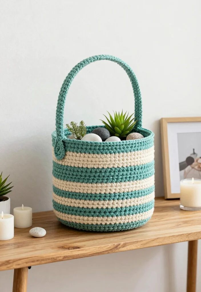 Crochet Basket Pattern Free Guide for Stylish Home Storage - 3. Woven Crochet Basket 1