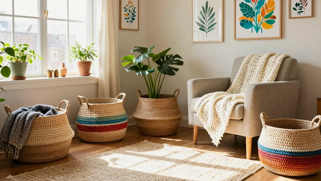Crochet Basket Pattern Free Guide for Stylish Home Storage