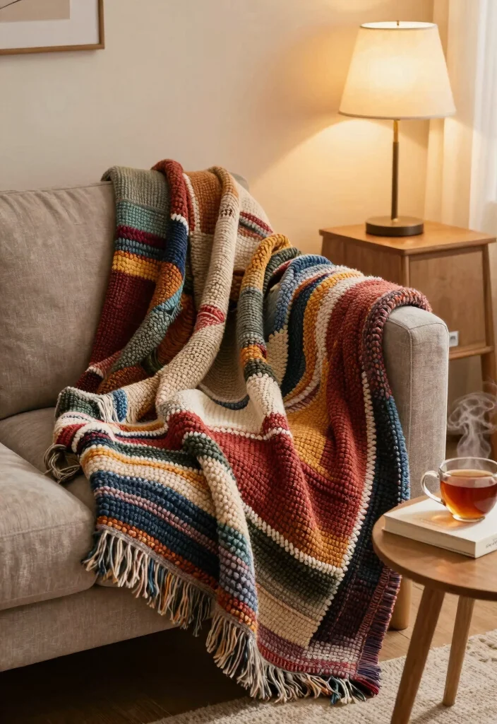 Crochet Blanket Patterns: A Free Guide for All Seasons with 20 Classic and Modern Designs - 16. Afghan Blanket: Warmth for the Soul 1