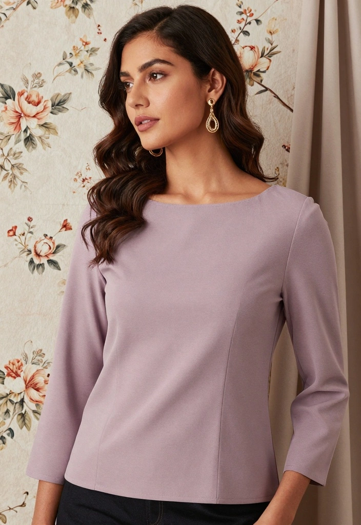 Crochet Blouse Free Pattern Guide for Handmade Fashion Lovers: 20 Wearable Style Ideas - 18. Feminine Boat Neck Blouse 1