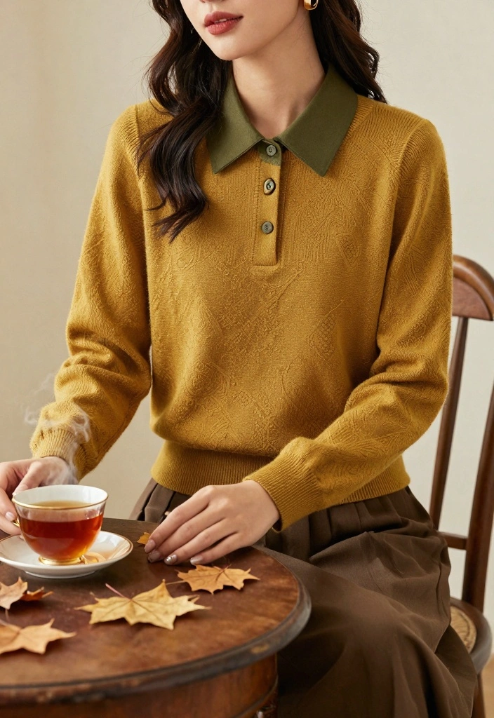 Crochet Blouse Free Pattern Guide for Handmade Fashion Lovers: 20 Wearable Style Ideas - 4. Vintage Inspired Sweater Blouse 1