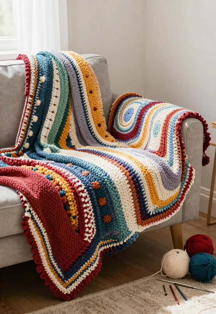 Crochet Borders for Blankets: A Guide to Polished Finishes with 18 Decorative Edging Ideas - Conclusion 1