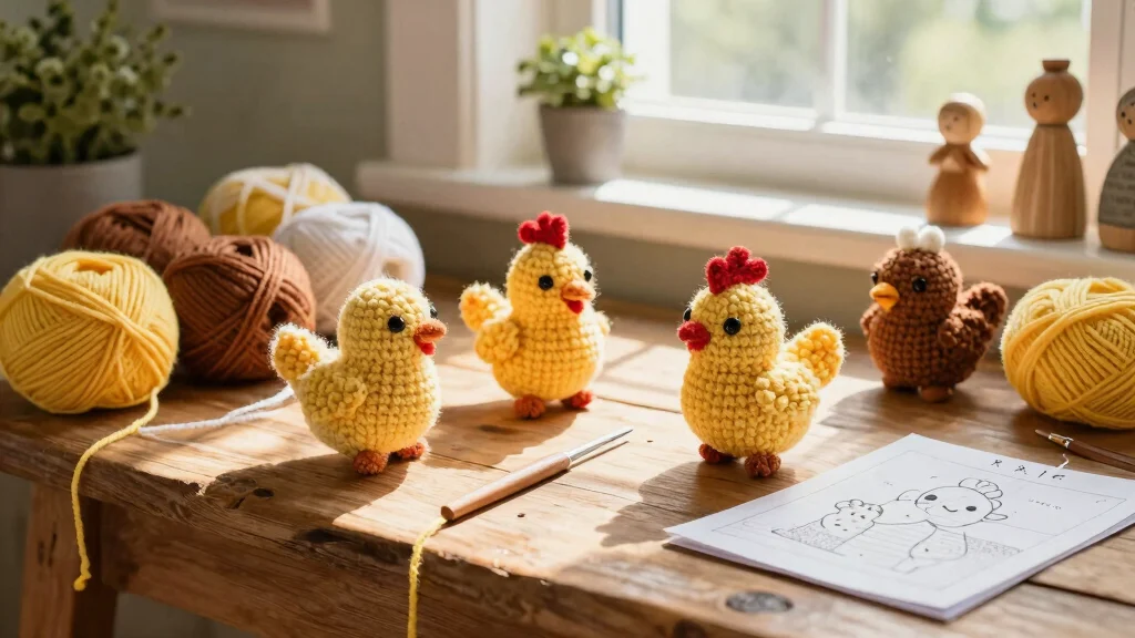 Crochet Chicken Patterns: A Free Guide to 20 Playful Farmhouse-Inspired Toy Ideas