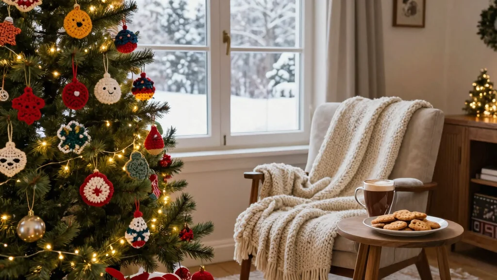 Crochet Christmas Ornaments: Free Guide for Meaningful Holiday Decor with 17 Festive Designs