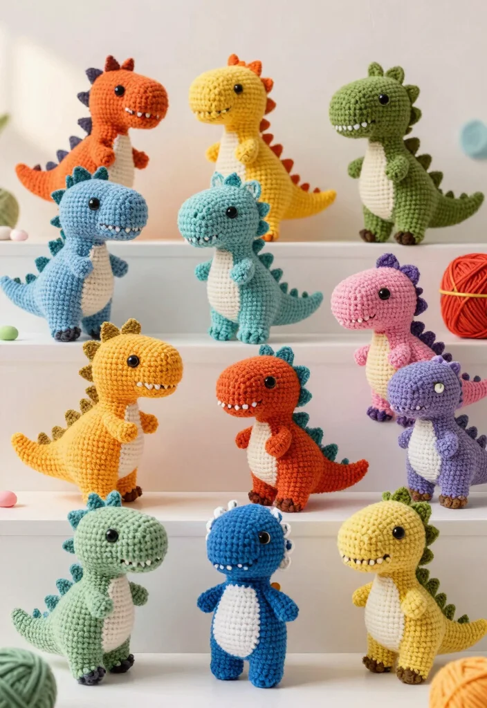 Crochet Dinosaur Pattern Free Guide for Fun Toy Projects: 19 Imaginative Design Ideas - Conclusion 1