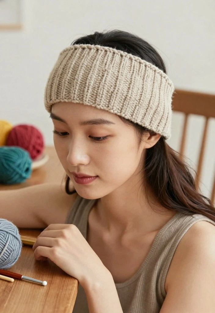 Crochet Headband Pattern: Free Guide for Quick and Stylish Accessories - 1. Basic Knit Headband 1