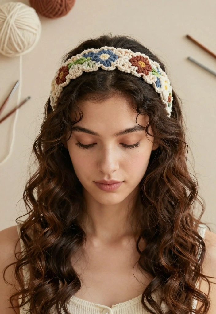 Crochet Headband Pattern: Free Guide for Quick and Stylish Accessories - 10. Textured Crochet Headband 1