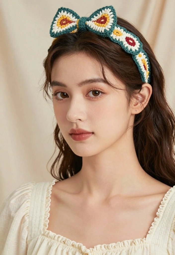 Crochet Headband Pattern: Free Guide for Quick and Stylish Accessories - 11. Headband with Bow 1