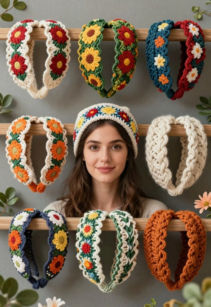 Crochet Headband Pattern: Free Guide for Quick and Stylish Accessories - 13. Seasonal Headbands 1