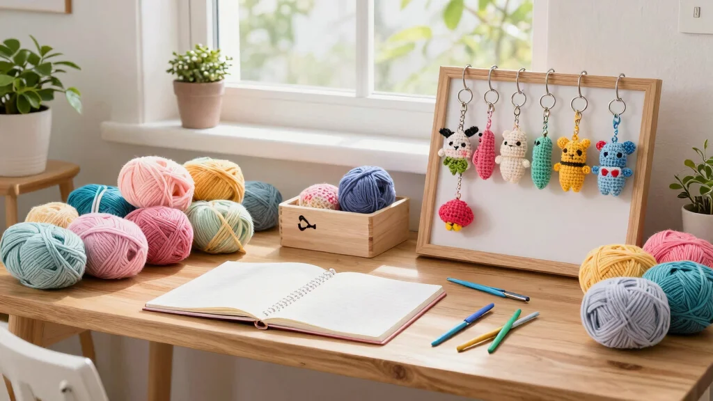 Crochet Keychain Pattern Free Guide for Small Handmade Gifts: 17 Creative Accessory Ideas