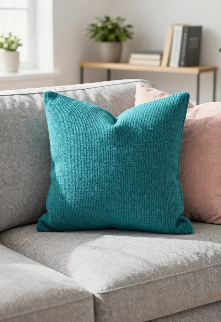 Crochet Pillow Patterns: Free Guide to Refreshing Home Decor with 20 Cozy Accent Ideas - 1. Chunky Knit Pillow 1