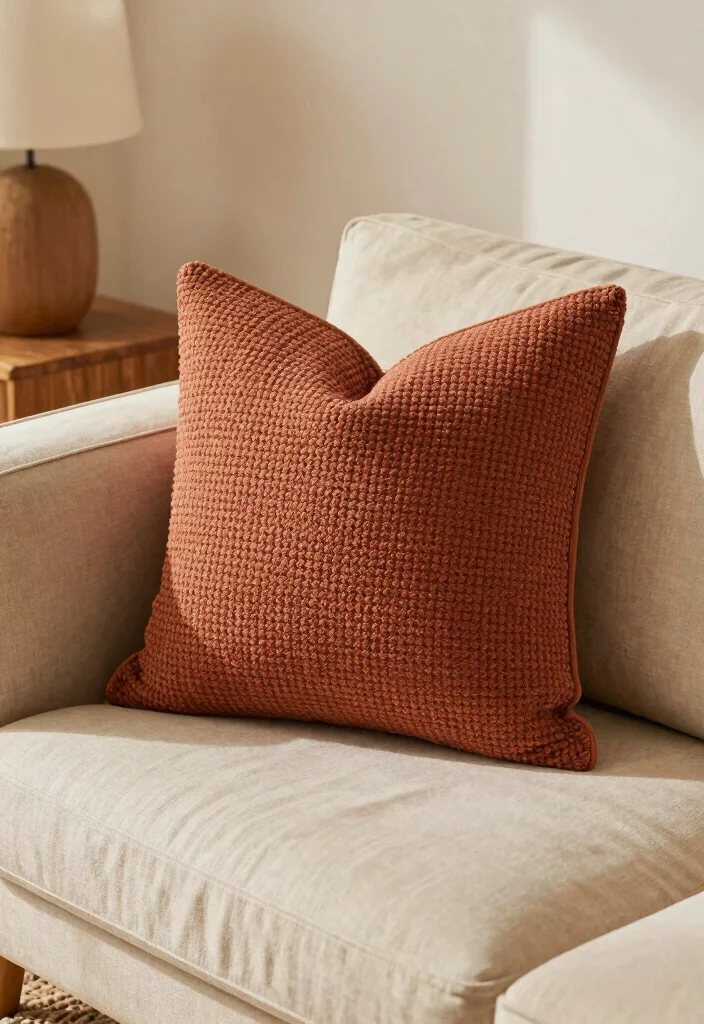 Crochet Pillow Patterns: Free Guide to Refreshing Home Decor with 20 Cozy Accent Ideas - 15. Textured Basketweave Pillow 1