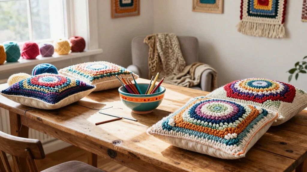 Crochet Pillow Patterns: Free Guide to Refreshing Home Decor with 20 Cozy Accent Ideas