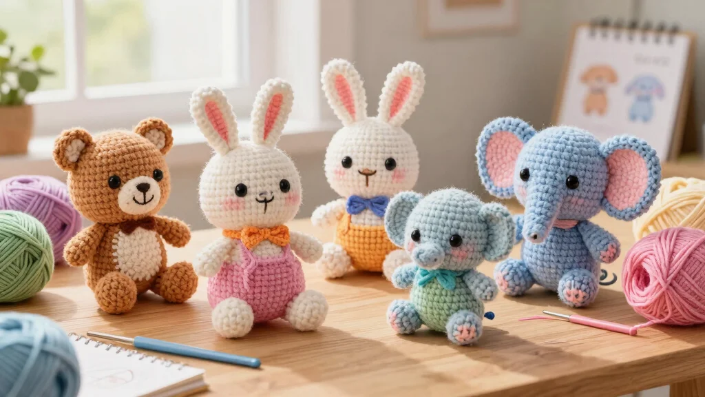 Crochet Plushies Pattern: Free Guide to Soft and Cute Creations with 18 Playful Design Ideas