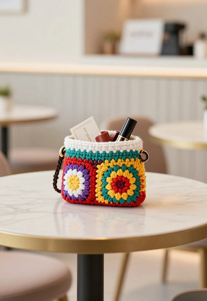 Crochet Purse Pattern Free Guide: 17 Everyday Bag Ideas - 13. The Miniature Bag 1