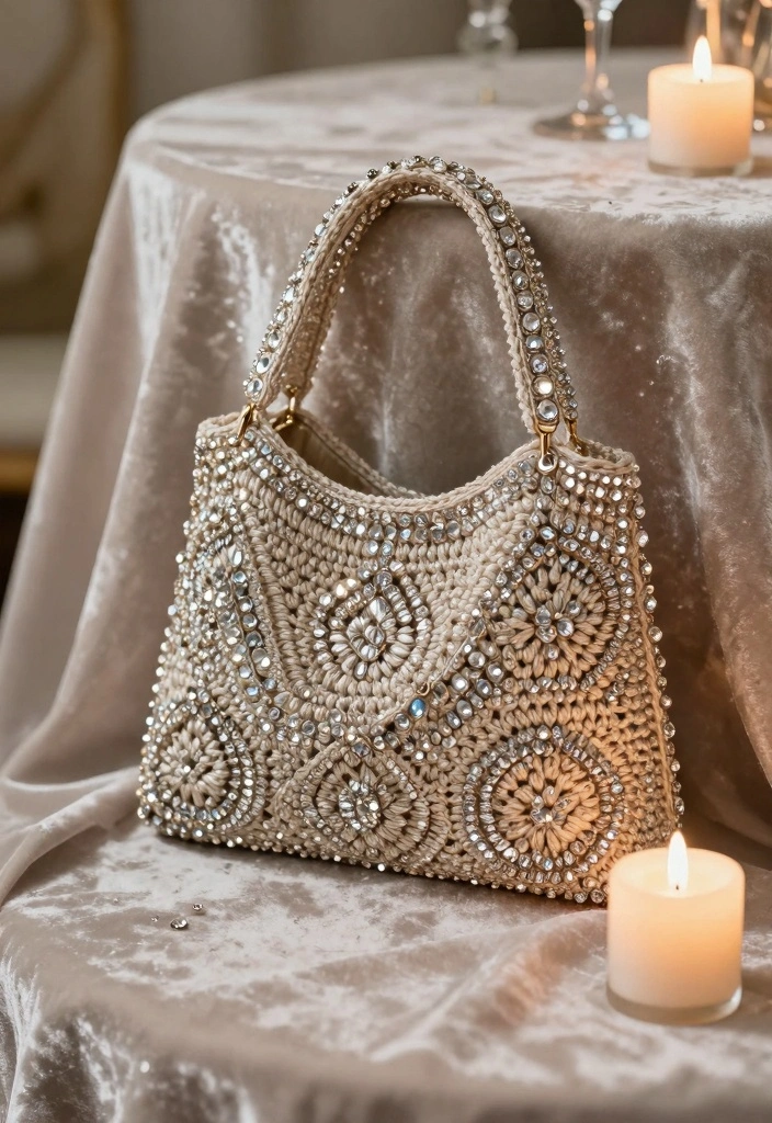 Crochet Purse Pattern Free Guide: 17 Everyday Bag Ideas - 8. The Evening Bag 1