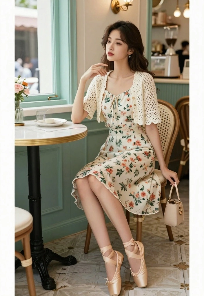 Crochet Shrug Pattern Free Guide for Light Coverage and Style with 18 Cozy Outfit Ideas - 11. Vintage Inspired 1