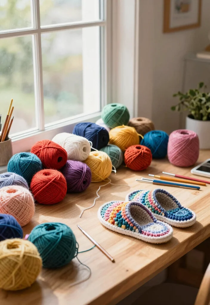 Crochet Slippers Free Pattern Guide for Comfortable Home Wear: 17 Warm Design Ideas - Conclusion 1