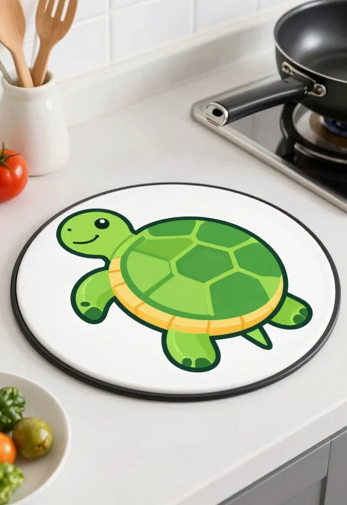 Crochet Turtle Pattern: A Free Guide to Charming Handmade Toys with 17 Rounded Design Ideas - 14. Turtle Hotpad 1