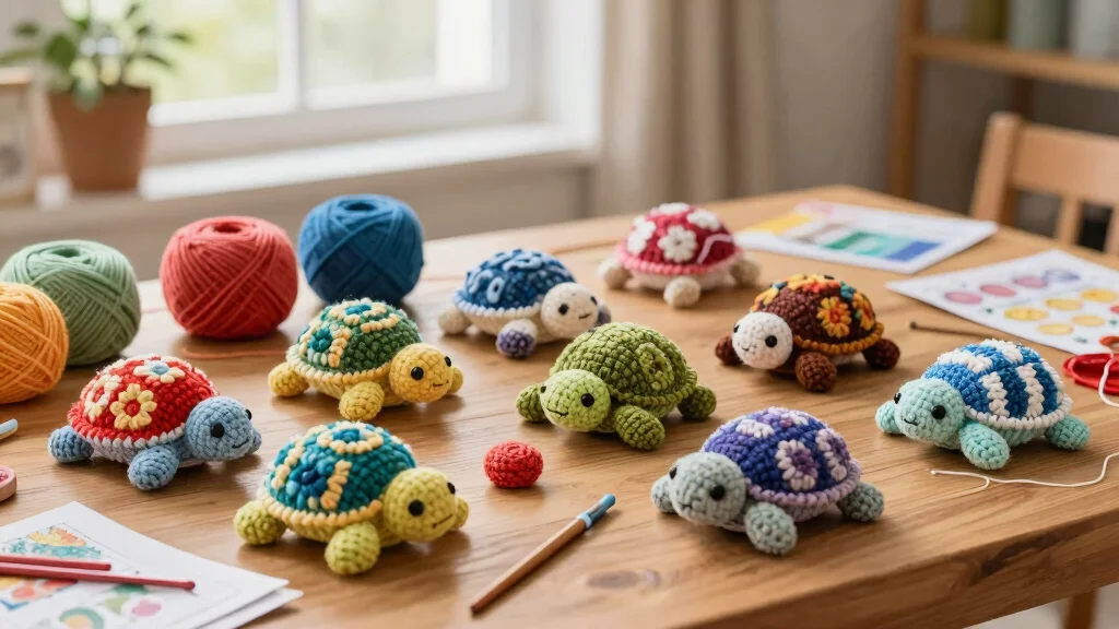 Crochet Turtle Pattern: A Free Guide to Charming Handmade Toys with 17 Rounded Design Ideas