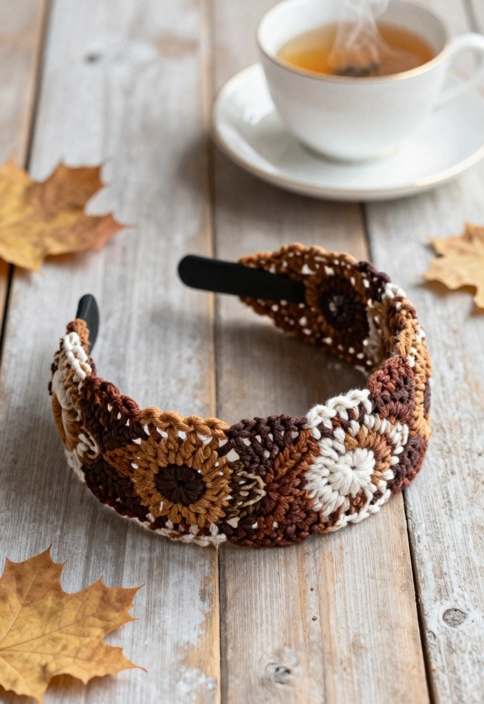 Easy Tapestry Crochet Patterns Guide for Simple Colorwork with 20 Striking Design Examples - 9. Stylish Headband 1