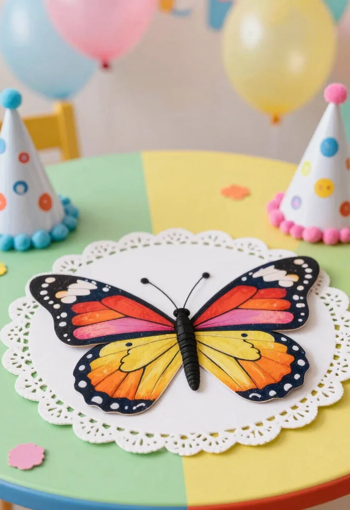 Free Crochet Doily Patterns Guide: 17 Stunning Table Accents for Every Home - 16. Whimsical Butterfly Doily 1