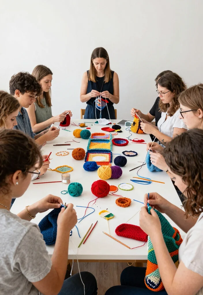 Mastering the Magic Ring: A Step-by-Step Crochet Tutorial - 13. Hosting Your Own Crochet Workshop 1