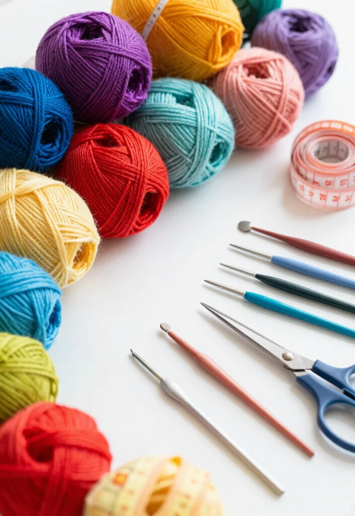 Mastering the Magic Ring: A Step-by-Step Crochet Tutorial - 2. Preparing Your Yarn and Hook 1