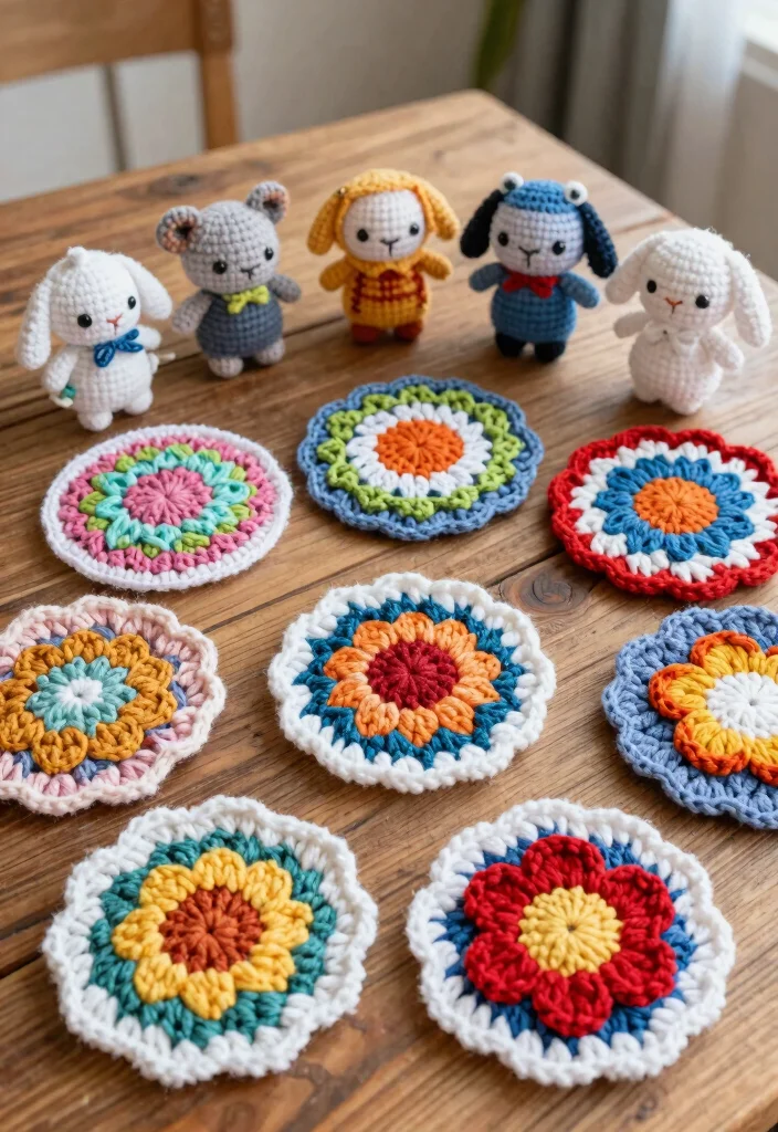 Mastering the Magic Ring: A Step-by-Step Crochet Tutorial - 5. Practicing with Simple Patterns 1