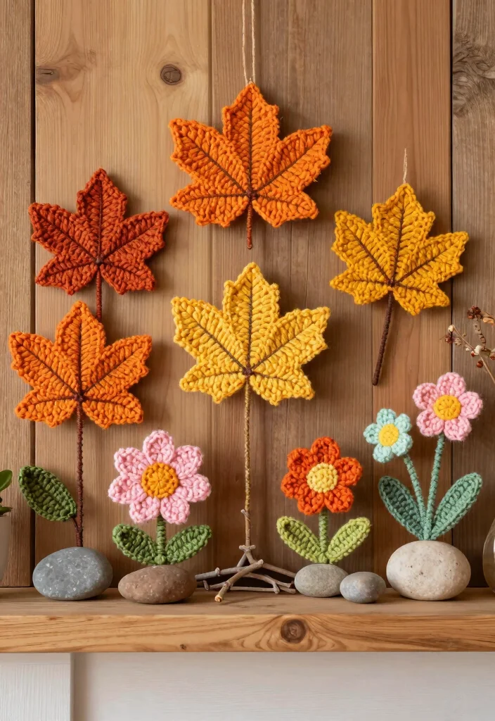Mosaic Crochet Patterns Free Guide: 18 Bold Design Ideas for Texture and Contrast - 16. Seasonal Wonders 1