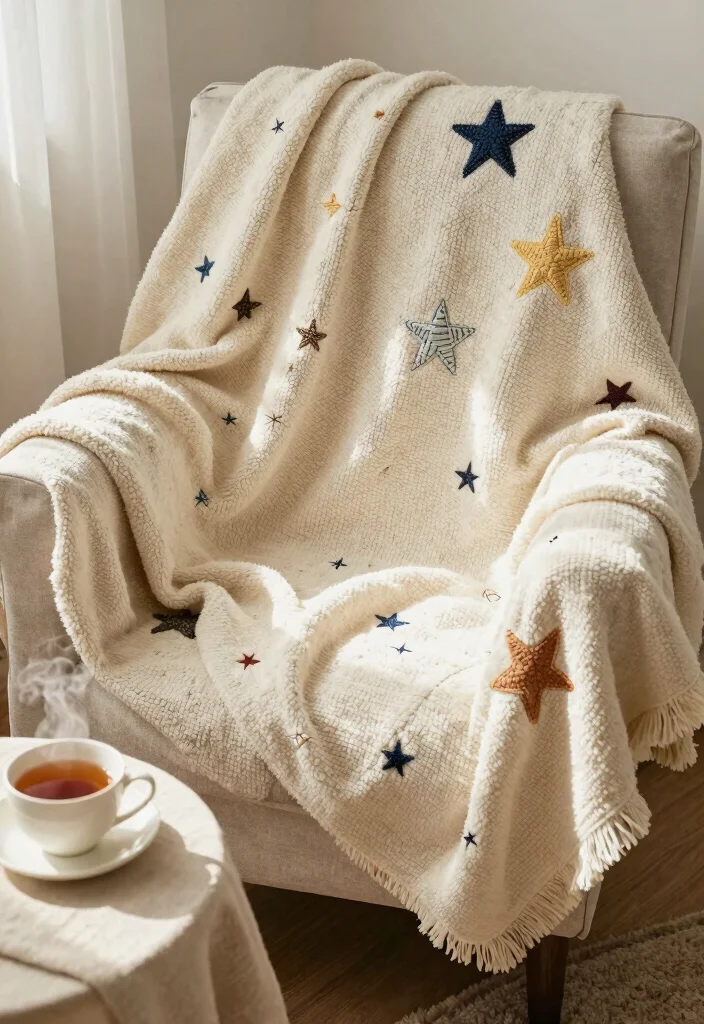 Star Blanket Crochet Pattern Guide: 18 Eye-Catching Layout Ideas - 13. Textured Bliss 1