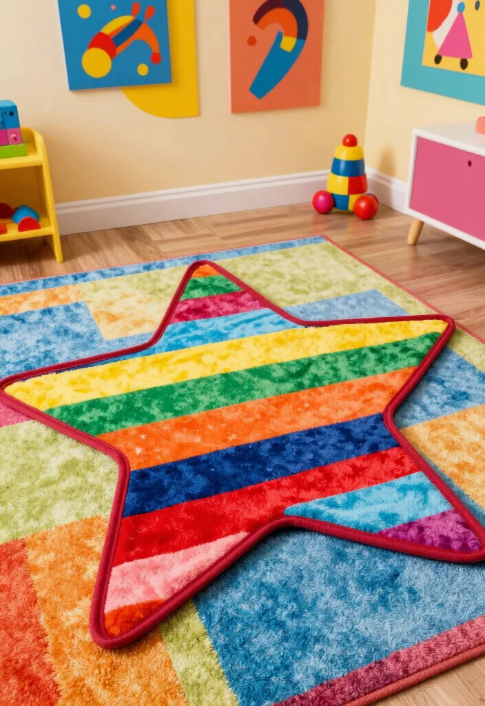 Star Blanket Crochet Pattern Guide: 18 Eye-Catching Layout Ideas - 15. Bold Stripes 1