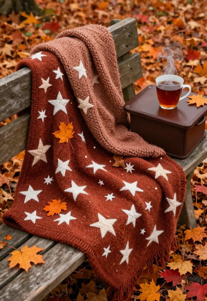 Star Blanket Crochet Pattern Guide: 18 Eye-Catching Layout Ideas - 4. Autumn Harvest 1